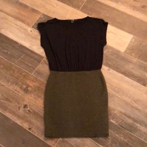 NWOT Black and gold dress!